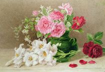 Roses and Lilies by Mary Elizabeth Duffield