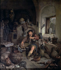 The Alchemist, 1663 by Cornelis Bega