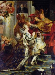 The Medici Cycle: The Coronation of Marie de Medici at St. Denis by Peter Paul Rubens