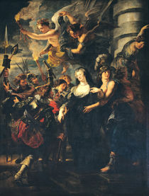 The Medici Cycle: Marie de Medici Escaping from Blois von Peter Paul Rubens