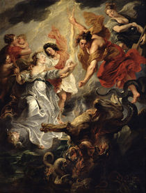 The Reconciliation of Marie de Medici and her son by Peter Paul Rubens