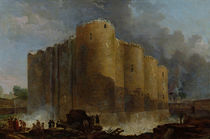 Demolition of the Bastille by Hubert Robert