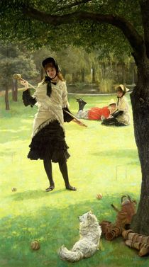 Croquet, c.1878 von James Jacques Joseph Tissot