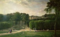 The Park at St. Cloud, 1865 von Charles Francois Daubigny