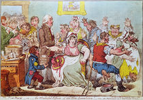 The Cow Pock or the Wonderful Effects of the New Inoculation von James Gillray
