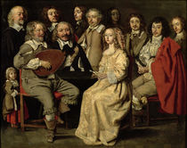 The Musical Reunion, 1642 von Antoine Le Nain