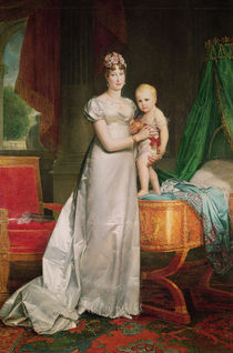 Marie Louise and the King of Rome von Francois Pascal Simon, Baron Gerard
