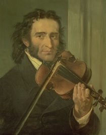 Portrait of Niccolo Paganini by Italian School