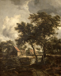 The Watermill, c.1660 by Meindert Hobbema
