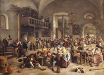 Feast in an Inn by Jan Havicksz Steen