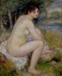 Nude in a Landscape, 1883 von Pierre-Auguste Renoir