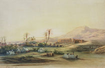 Valley of the Nile with the Ruins of the Temple of Seti I by Prosper Georges Antoine Marilhat