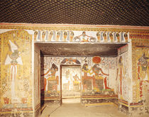 Two rooms from the Tomb of Nefertari von Egyptian 19th Dynasty