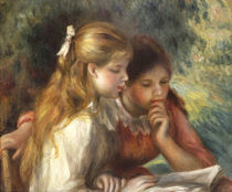 The Reading, c.1890-95 by Pierre-Auguste Renoir