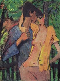 Lovers by Otto Muller or Mueller