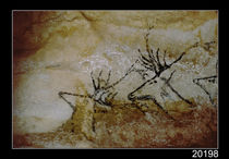 Frieze of deer, c.17000 BC by Prehistoric
