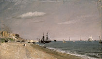 Brighton Beach with colliers by John Constable