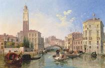 Grand Canal: San Geremia and the Entrance to the Canneregio von Edward Pritchett