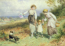 Returning from the Village by Myles Birket Foster