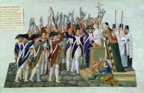 Oath of the Districts, February 1790 by Lesueur Brothers