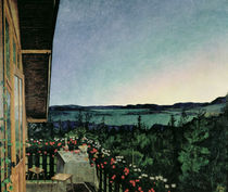 Summer Night, 1899 by Harald Oscar Sohlberg