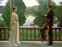 Nordic Summer Evening, 1899-1900 von Sven Richard Bergh