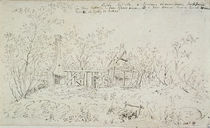 A ruined cottage at Capel, Suffolk, 1796 by John Constable