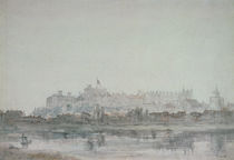 Windsor Castle from the River by John Constable