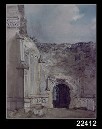 East Bergholt Church: North Archway of the Ruined Tower by John Constable