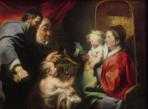 The Virgin and Child with SS Zacharias von Jacob Jordaens