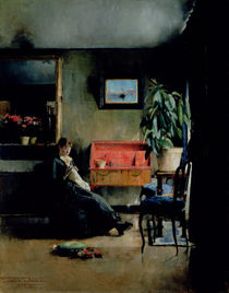Blue Interior, 1883 von Harriet Backer