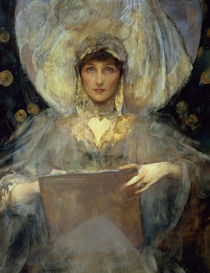 Portrait of Violet, Duchess of Rutland von James Jebusa Shannon