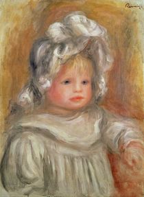 Portrait of a Child by Pierre-Auguste Renoir