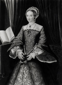 Portrait of Elizabeth I when Princess c.1546 von Flemish School