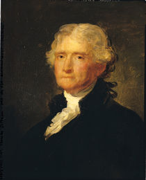 Portrait of Thomas Jefferson von George Peter Alexander Healy