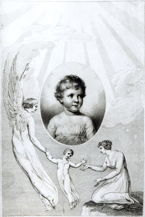 Mary Wollstonecraft Shelley as a child by William Blake