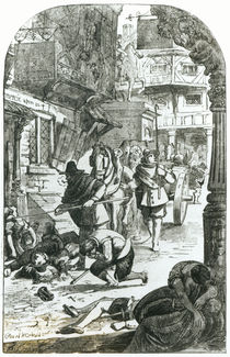 The Great Plague of London in 1665 von Edward Henry Corbould