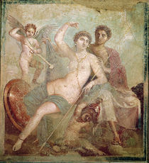 Mars and Venus from the House of Mars and Venus Pompeii by Roman