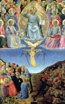 The Last Judgement, central panel from a Triptych von Fra Angelico