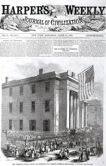 The Abraham Lincoln School for Freedmen by American School