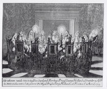 The Signing of the Treaty of Utrecht on 11th April 1713 von Dutch School