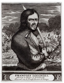 Francois Lolonois, General of the French Bandits in Tortuga von Flemish School