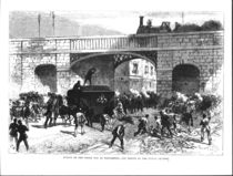 Attack on the Prison Van at Manchester by English School