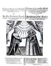 Marriage of Princess Elizabeth and Elector Palatine Frederick V by German School