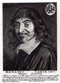 Portrait of Rene Descartes von Frans Hals