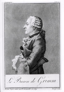Baron Friedrich Melchior Grimm von Louis Carrogis Carmontelle