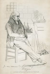 Pierre-Jean de Beranger von Joseph Yeager