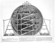 Wyld's Model of the Earth, 1851 by English School