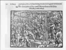 The Martyrdom of Sir John Oldcastle by English School