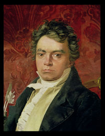 Portrait of Ludwig Van Beethoven by Italian School